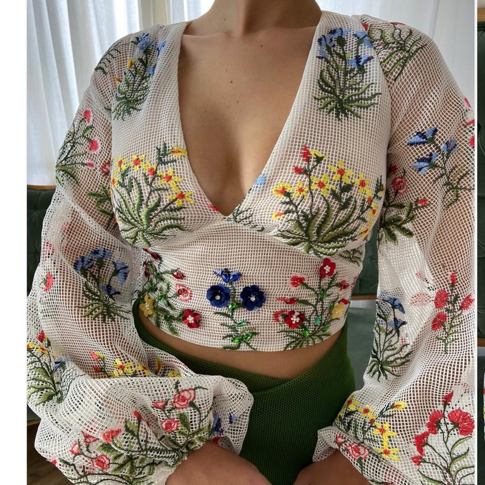 Teuta Matoshi the Wildflowers Blouse